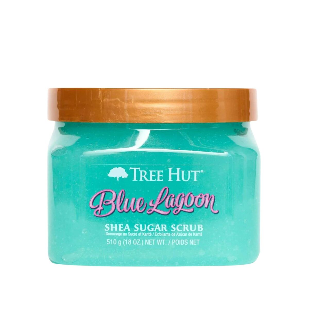 Το σώμα Exfoliator Tree Hut Blue Lagoon 510 G