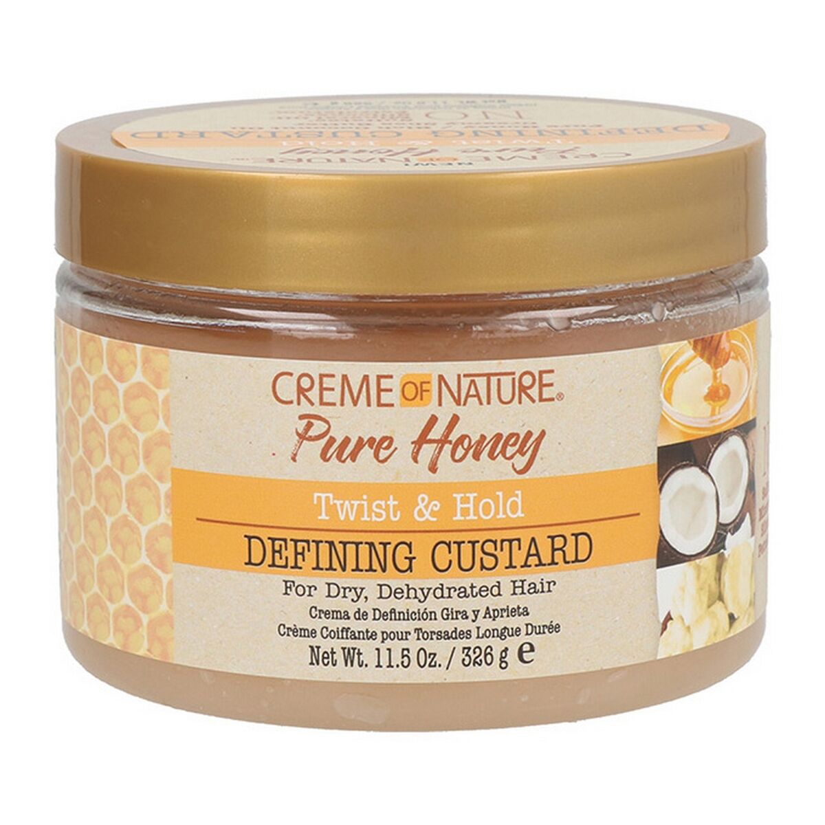 Conditioner Creme of Nature Ure Honey Twisted & Hold καθοριστική κρέμα (326 g)