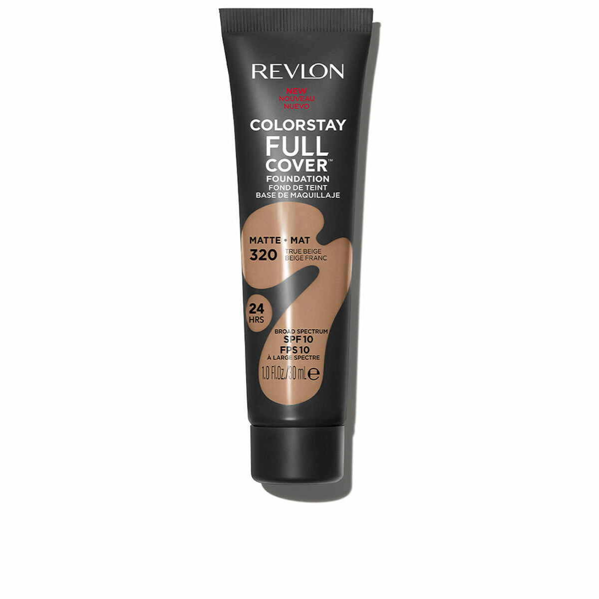 Crème Maquillage Base Revlon ColorStay Couverture complète Nº 320 Vrai Beige 30 ml