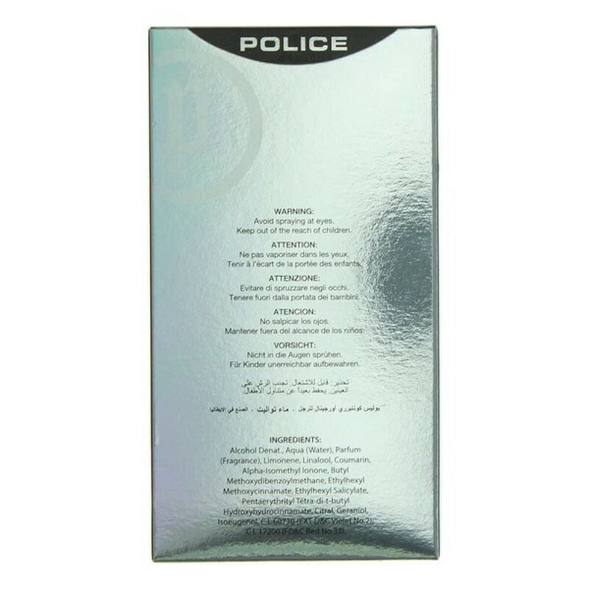 Poliția pentru parfumuri pentru bărbați 10009335 EDT 100 ml