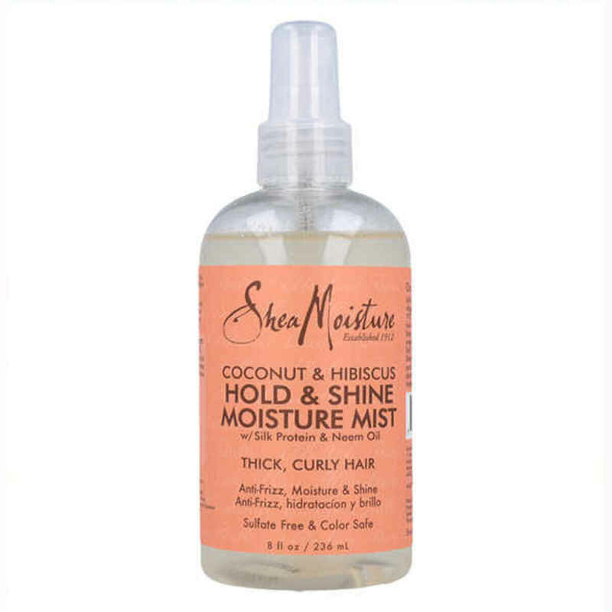 Clissinage Spray Shea Moisture Coconut & Hibiscus Curly Hair (236 ml)