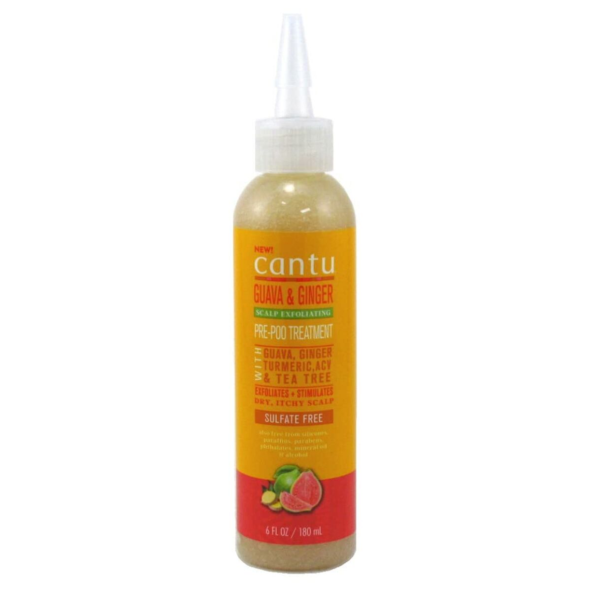 Pre-shampoo Cantu-päänahan kuorinta 180 ml: n hiuskuortajaa