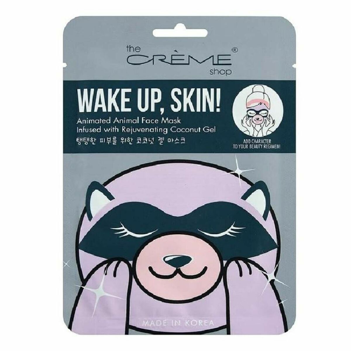 Gesichtsmaske Das Crème Shop wach auf, Haut! Waschbär (25 g)