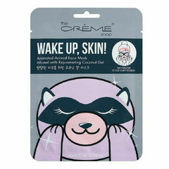 Maschera facciale The Crème Shop Wake Up, Skin! Procione (25 g)