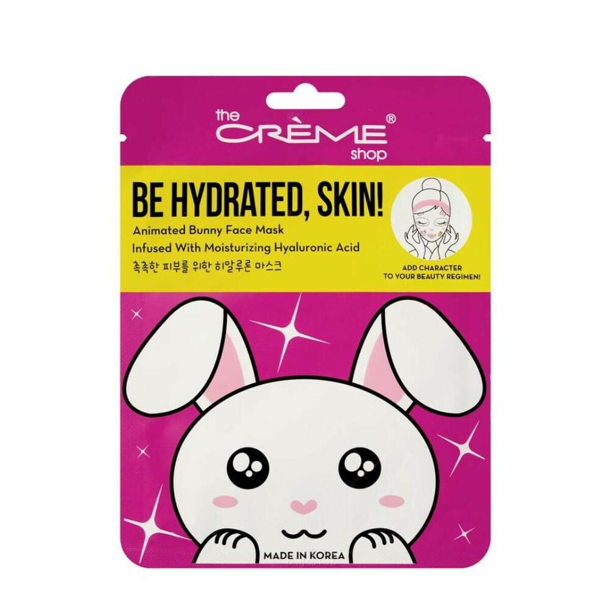 Μάσκα προσώπου Το κατάστημα crème είναι ενυδατωμένο, δέρμα! Bunny (25 g)
