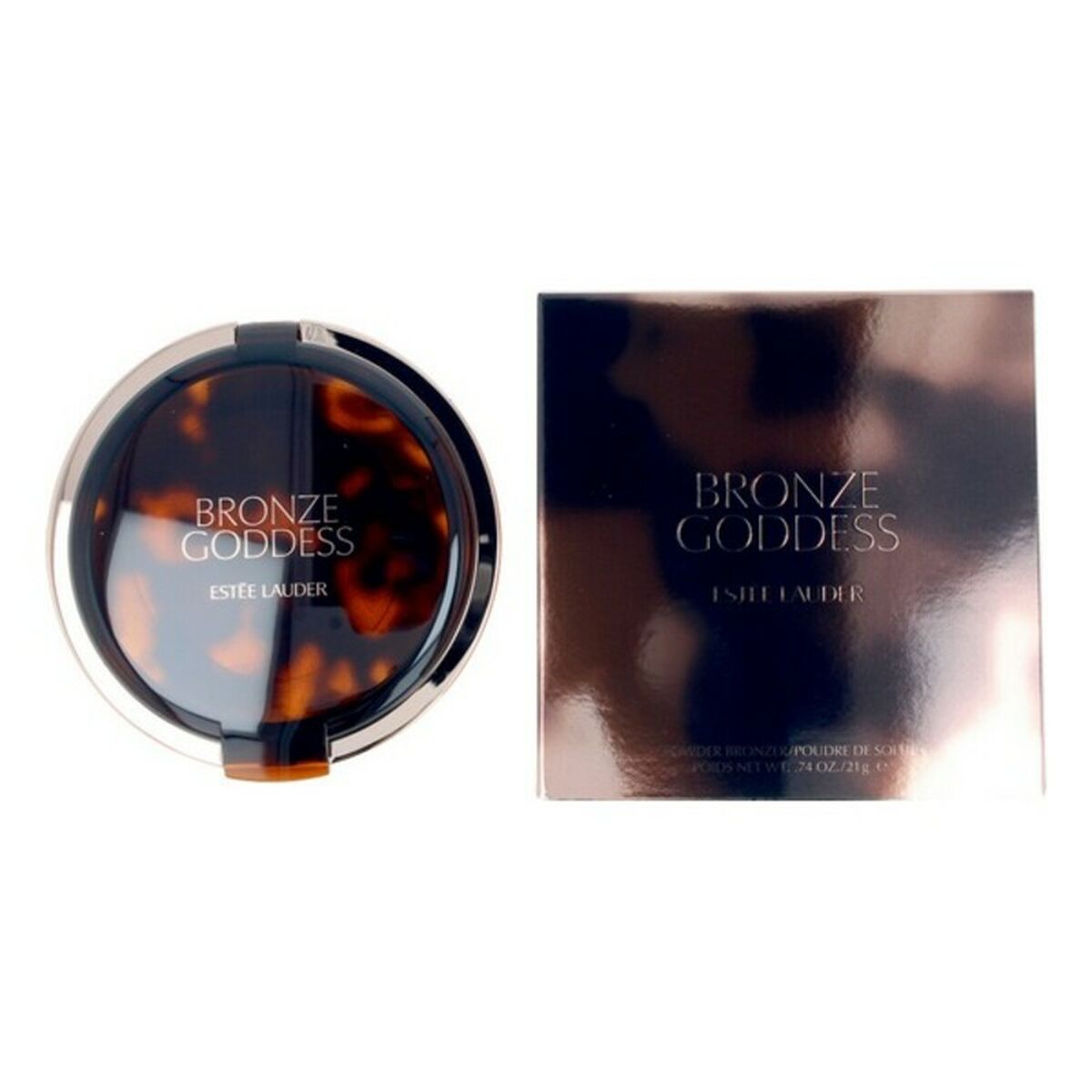 Kompaktní bronzové prášky Bronzová bohyně Estee Lauder 01-Light (21 g)