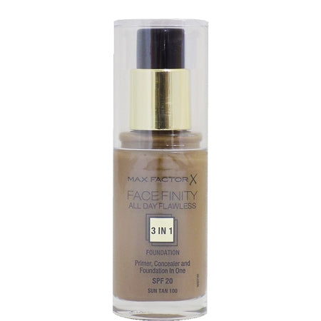 Max -Faktor FaceFinity 3in1 Foundation - Sun Tan 100