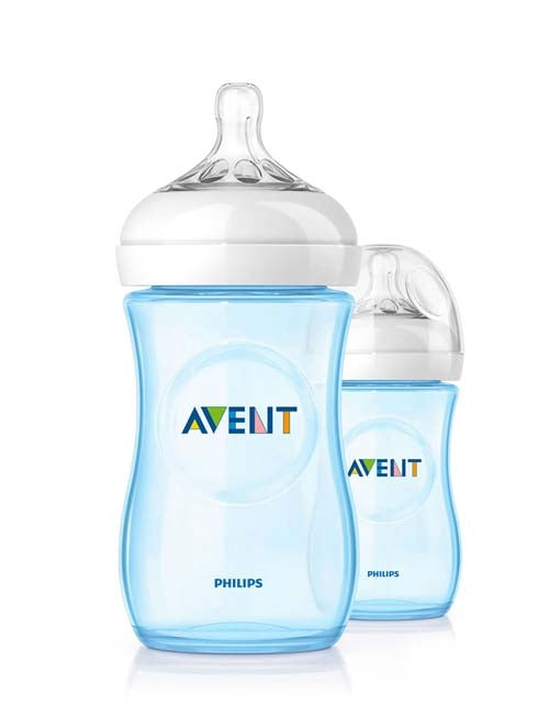 Philips Avent Natural 260 ml - 2 pakkaus sininen