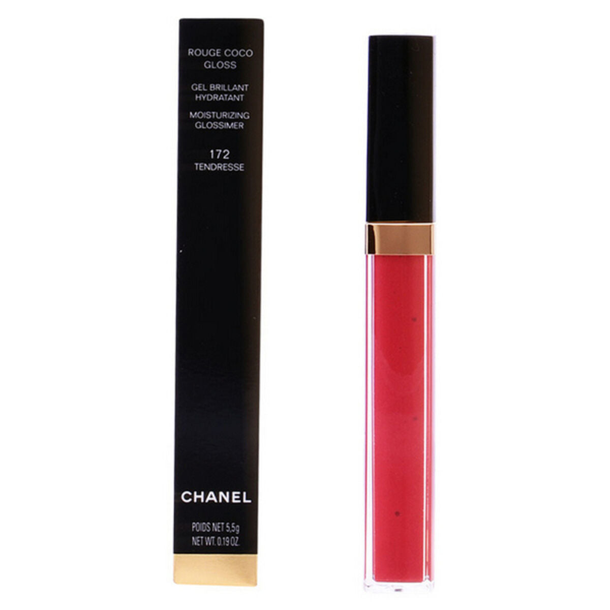 Lèvre gloss rouge coco chanel