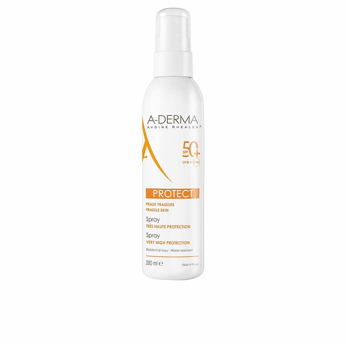 Protetor solar corporal Spray A-Derma Protect 200 ml SPF 50+