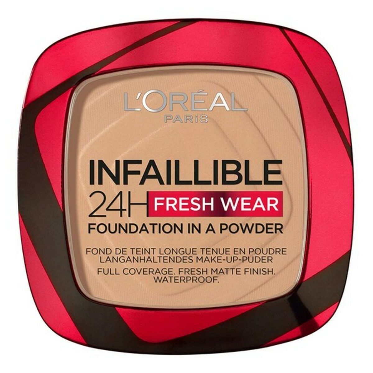 Kompaktni make up l'Oreal Make up nezmotljiva sveža obraba 24 ur 140 (9 g)