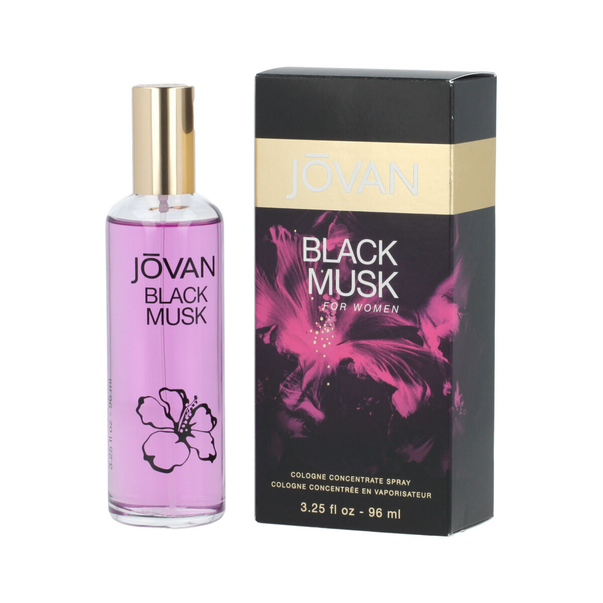 Parfum de femmes Jovan Edc Musk Black 96 ml
