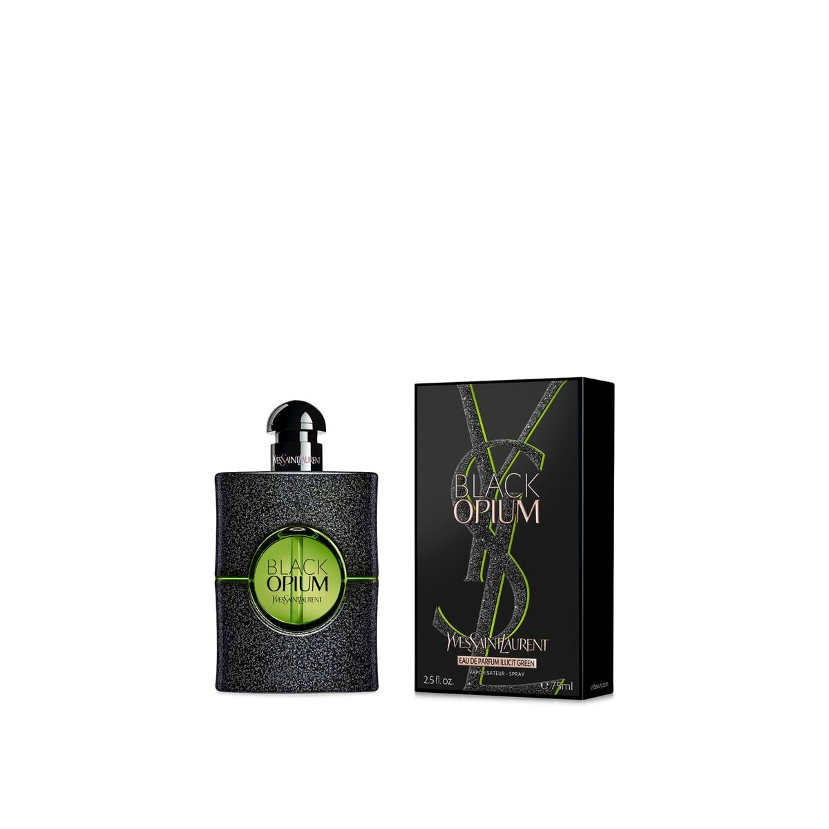 Kvinnors parfym Yves Saint Laurent EDP Black Opium Illicit Green 75 ml