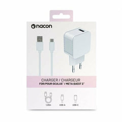 Chargeur mural + USB A à USB C Cable Nacon