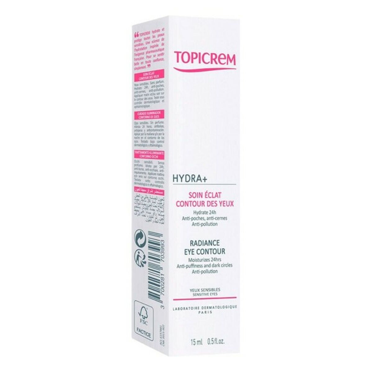 Eye Area Cream Hydra+ EmneRem (15 ml)