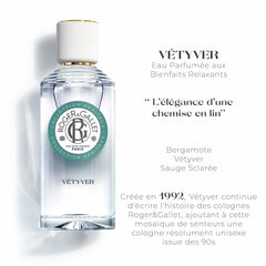 Unisex parfum roger & gallet vétyver edp 100 ml