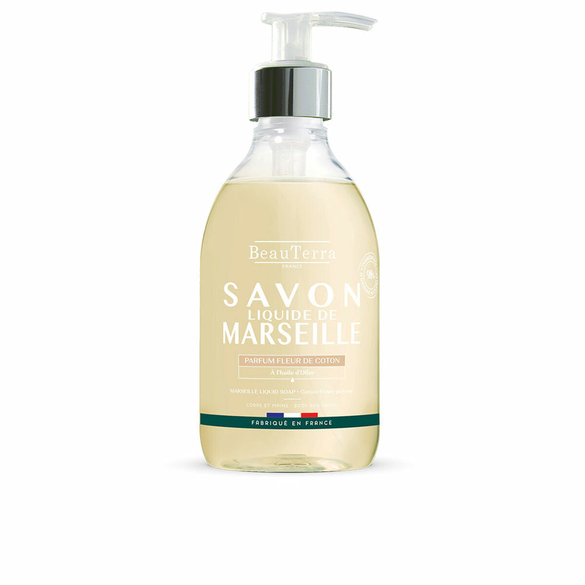 Tekući sapun beaudorra savon de marseille pamučni cvijet 300 ml