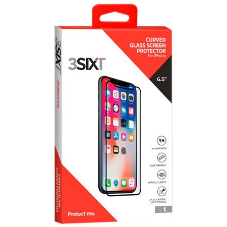 3Sixt Screen Protector iPhone XS Max-Edge-to-Edge