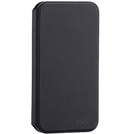 3Sixt Slimfolio Flip Cover iPhone XR - črna