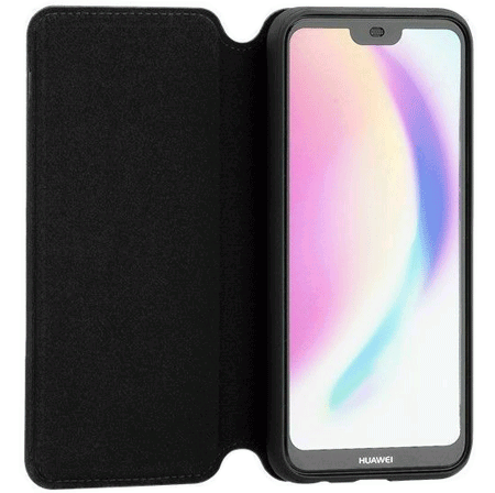 3Sixt Slimfolio Flip Cover Huawei P20 Pro - Black