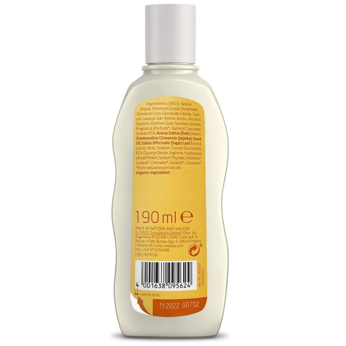 Shampoo Weleda OAT REPRENISHING (190 ml)
