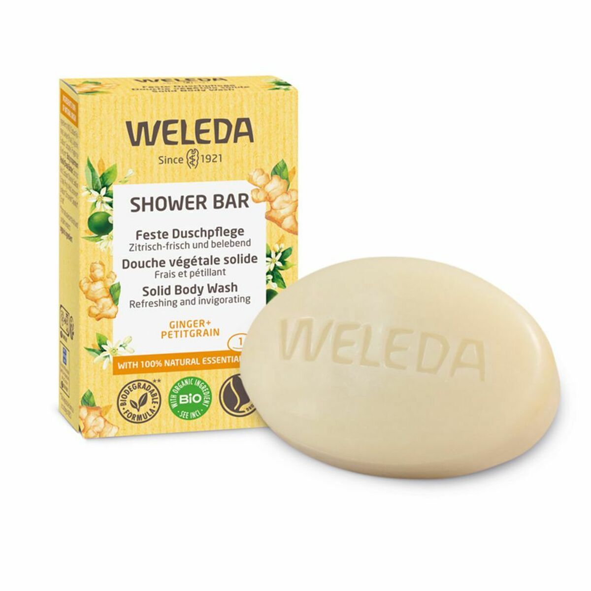 Σαπούνι κέικ Weleda Bar Energizes 75 g