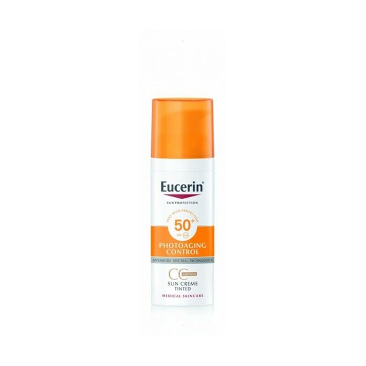 Obrazna sončna kremna kontrola Eucerin Photoaging Control Age Age SPF 50+ (50 ml) SPF 50 50 ml