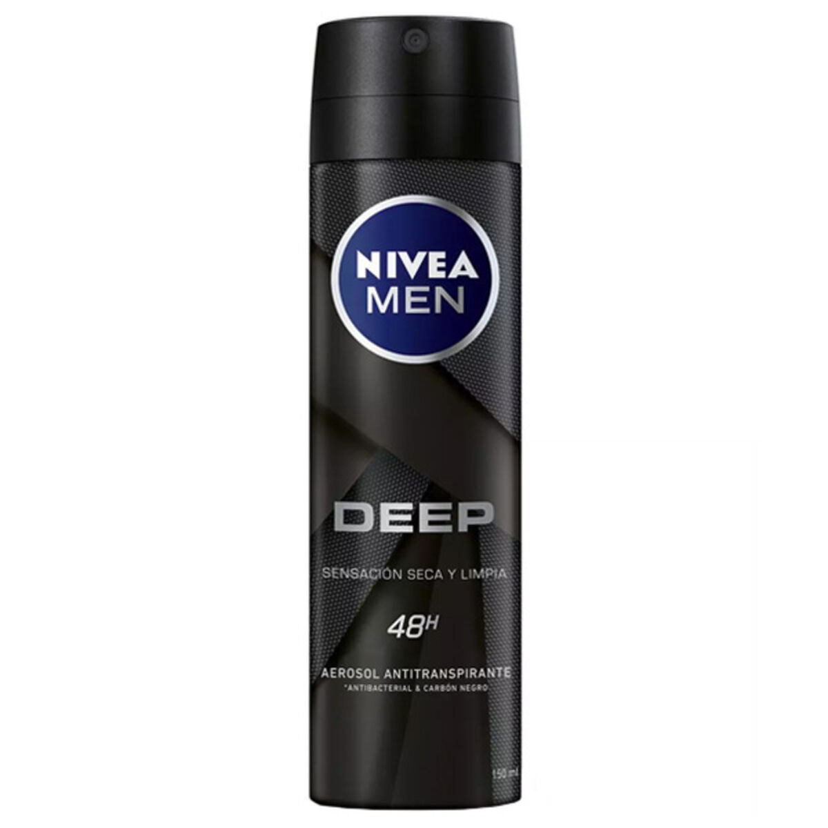 Spray Deodorant Men Deep Black Carbon Nivea J25107-BF (150 ml) 150 ml