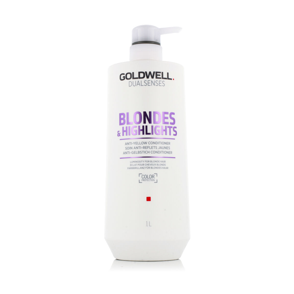 Revivant de relâche pour les cheveux blonds Goldwell Dualsenses Blondes et faits saillants 1 L