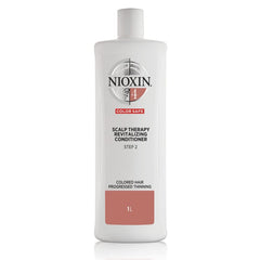 Αναζωογόνηση της κλιματιστικής Nioxin Systema 4 Χρωματιστά μαλλιά (1 L)