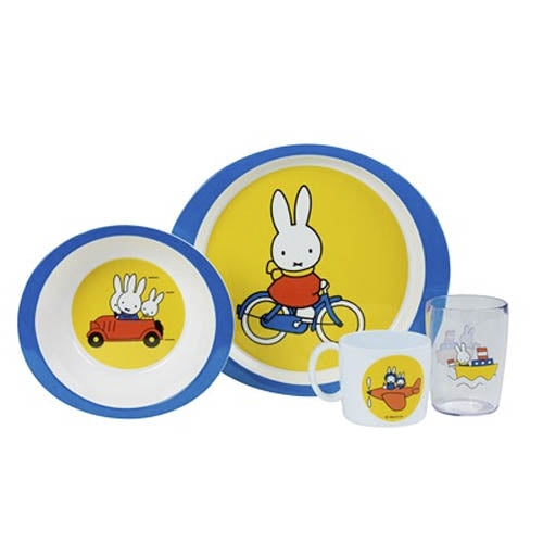 Rosti Mepal 4 Μέρη Miffy Travel Babyset