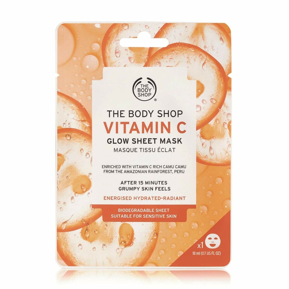 Arkmaske kroppsbutikken vitamin C 18 ml