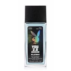 Pulvérisation de déodorant playboy you 2.0 chargement 75 ml