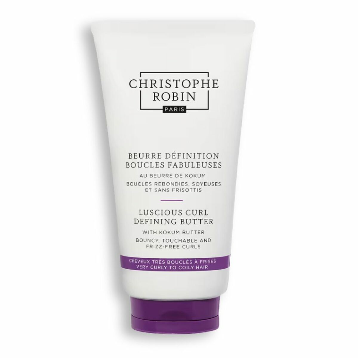 Loção de cabelo Christophe Robin Luscious Curl Butter 150 ml