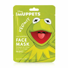 Μάσκα προσώπου τρελή ομορφιά Το αγγούρι Muppets Kermit (25 ml)