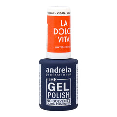 Gel nehtový lak Andreia la Dolce Vita DV6 Orange 10,5 ml