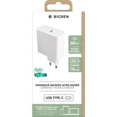 Wall Charger Big Ben Interactive Basecs60WCPDW White 60 W (1 jednostka)