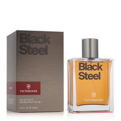 Menns parfyme Victorinox EDT Black Steel 100 ml