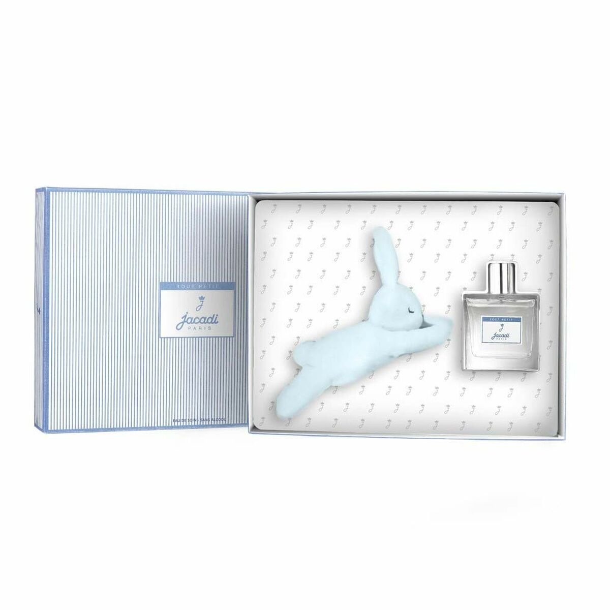 Conjunto de perfumes da criança jacadi paris tout petit azul 2 peças