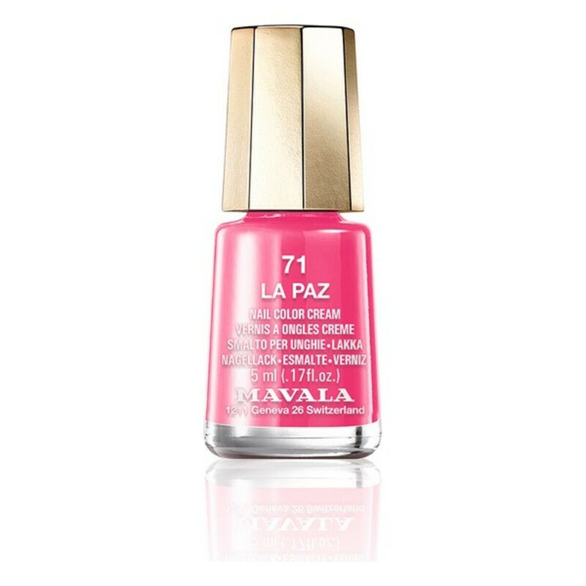 Nail polish Nail Color Cream Mavala 71-la paz (5 ml)