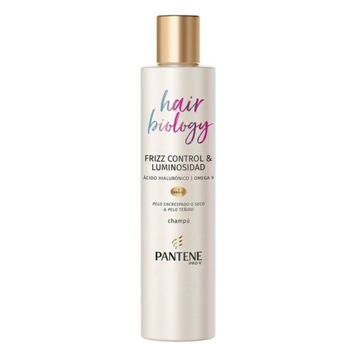 Biologie des cheveux de shampooing Frizz & Luminosidad Pantene (250 ml)