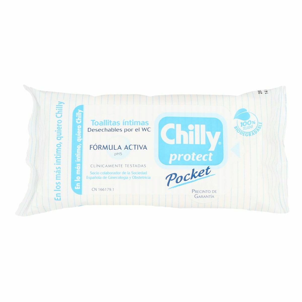 Higiene íntima lenços molhados Chilly R906969 (12 unidades)