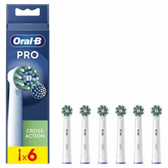 Erstatningshode oral-b 6 enheter hvite
