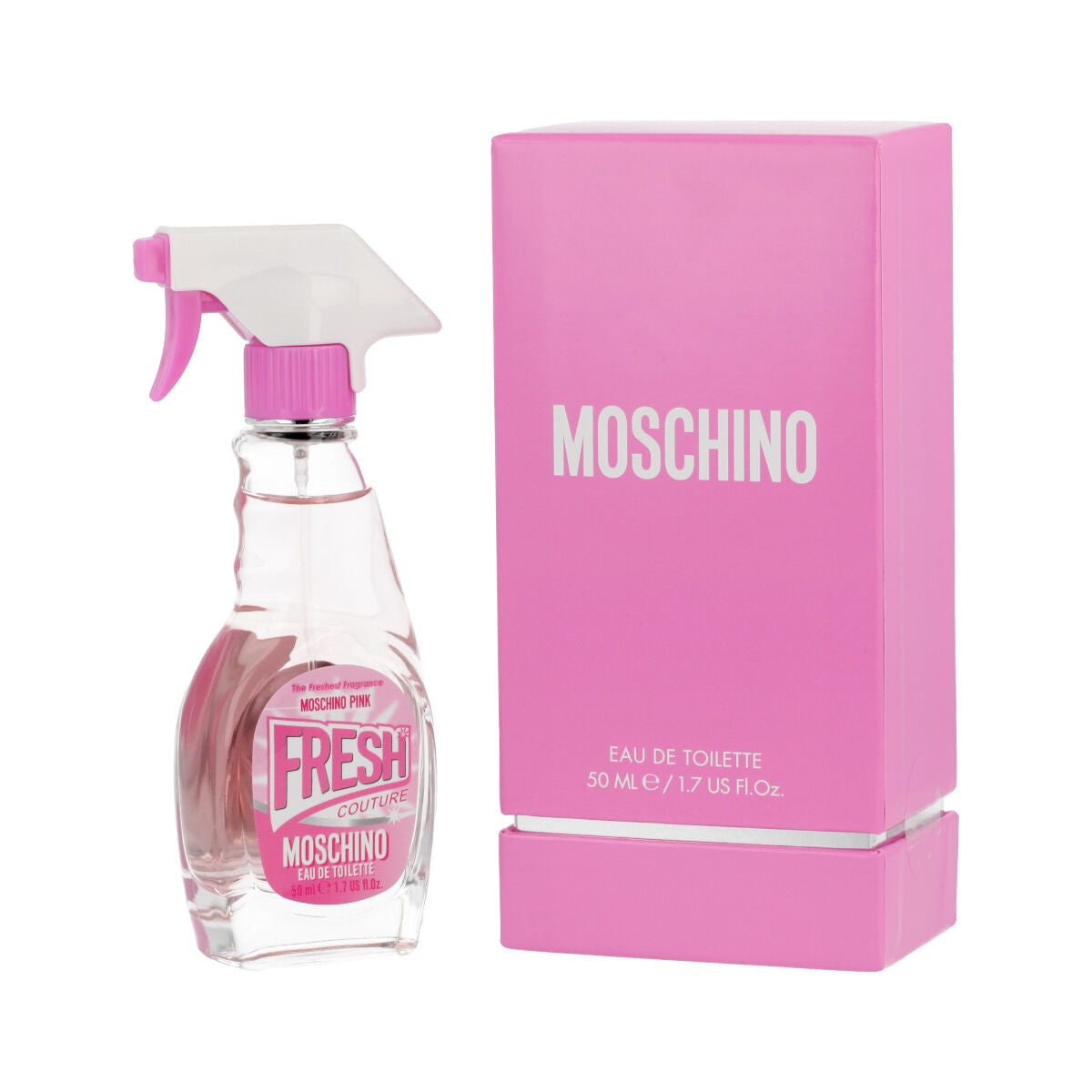 Kvinnors parfym moschino edt rosa färsk couture 50 ml