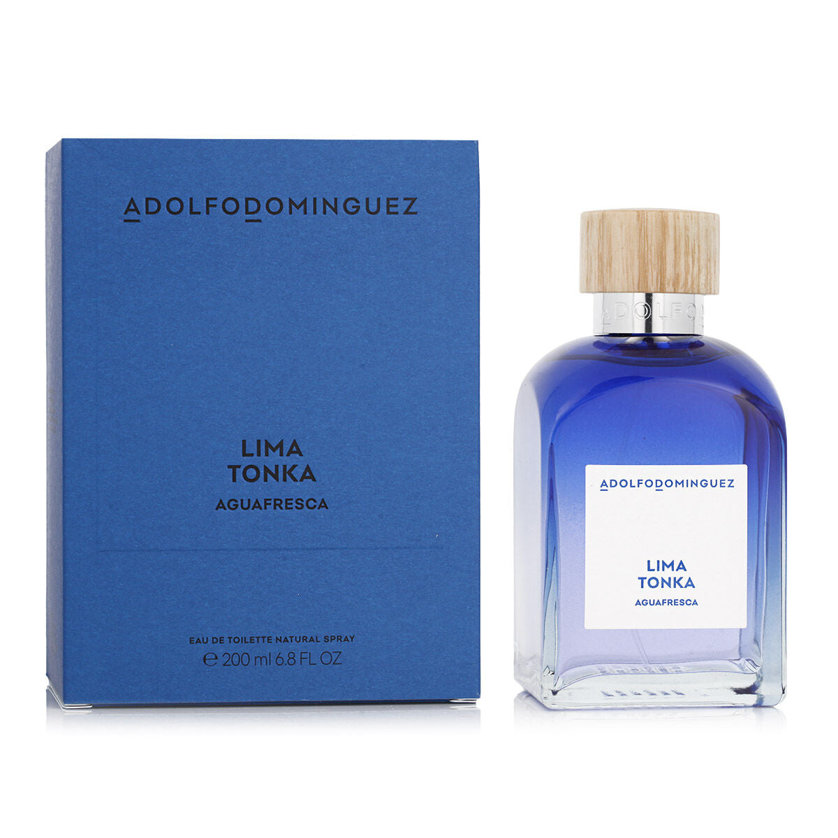 Perfume masculino Adolfo Dominguez Agua Fresca Lima Tonka EDT 200 ml