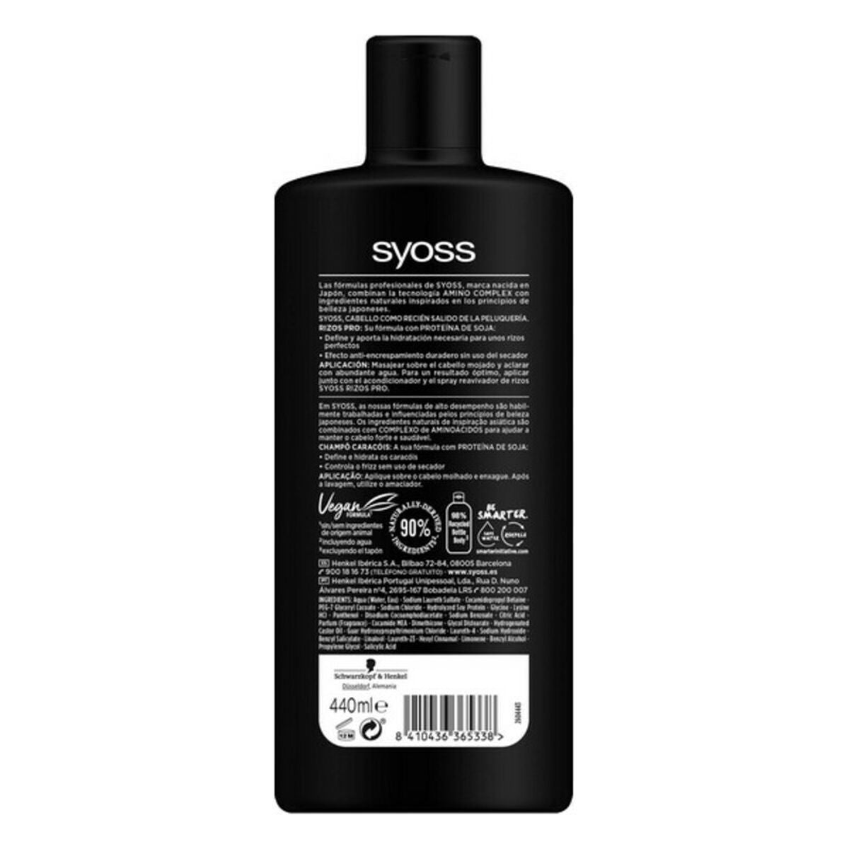 Шампоан Rizos Pro Syoss Rizos Pro 440 ml