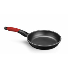 Non-stick frying pan BRA A411224 Black Red Stainless steel Aluminium