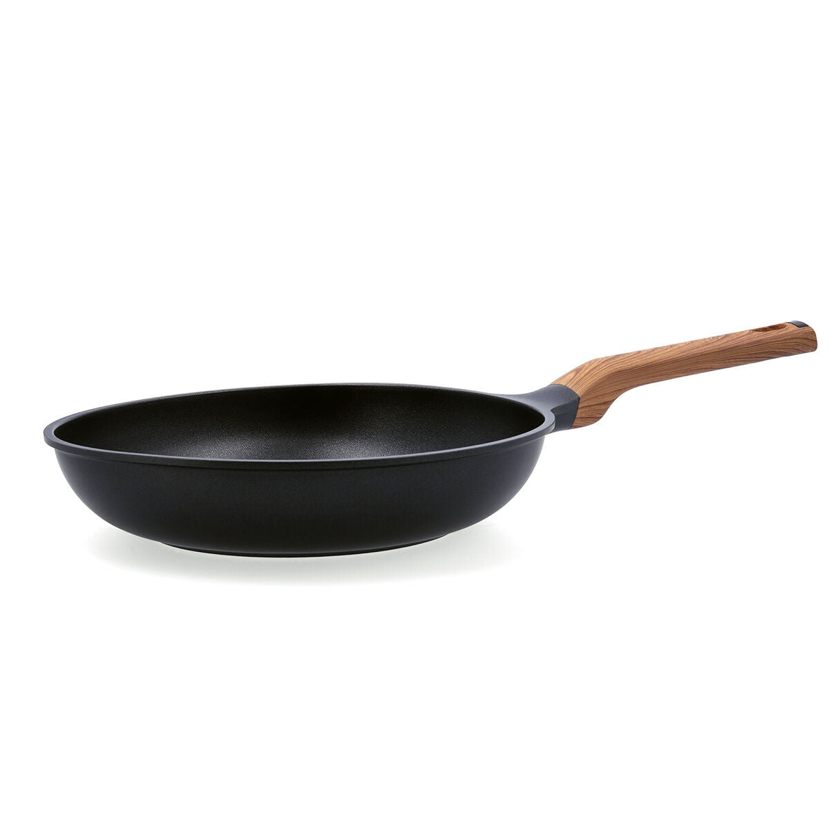 Pan quid karbon coulé en aluminium noir 26 cm
