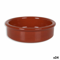 Κατσαρόλα Azofra Brown Baked Clay (24 μονάδες) (Ø 8 cm)