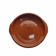 Casseruola fackelmann argilla cotta marrone 33,5 x 31 x 6 cm con manici